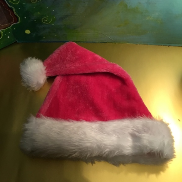 New Hot Pink adult Santa Claus Hat - Picture 2 of 3